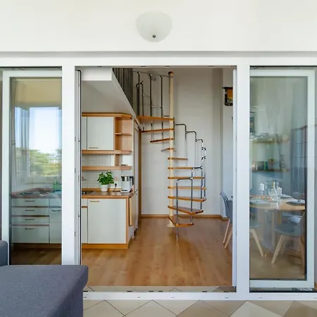 Holidayhomepl Statek 216 Z Antresola, Przy Plazy Appartement Miedzyzdroje